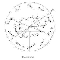 Disco modelo 2, D.190 mm...